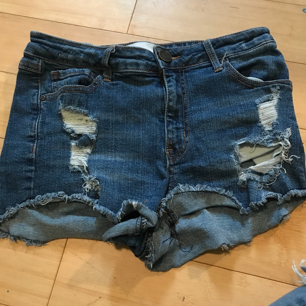 Jean shorts